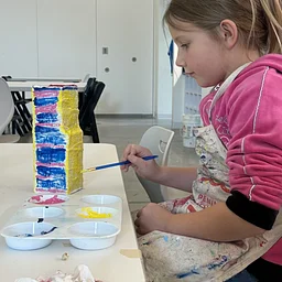 Family Art Day: Tiny Place--Wearable Architecture inspired by Rachel Reichert