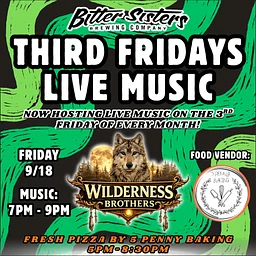 Third Friday Live Music: Wilderness Brothers
