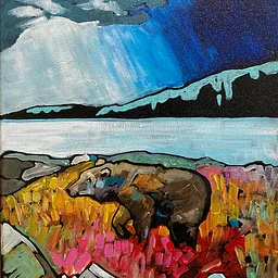 Arctic Bear Acrylic Painting Class with Darcy Brambrink