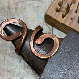Forged Copper Napkin Rings with Danielle Brannigan
