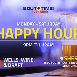 Late Night Happy Hour – Sheridan