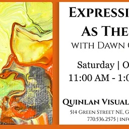 Paint Pour – Expressive Art as Therapy (October)