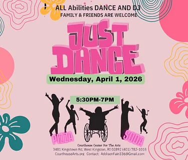 Just Dance – Inclusion Dance & Pizza Party 4/1/26 WED 5:30pm
