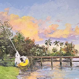 EXPRESSIVE PALETTE KNIFE IN OIL