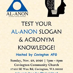 Test Your Al-Anon Slogan & Acronym Knowledge