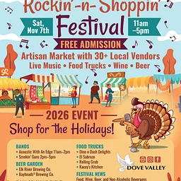 Rockin’-n-Shoppin’ Festival*Nov.7th