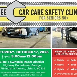 Free Car Care Safety Clinic for Seniors 50+