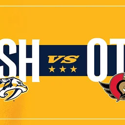 Nashville Predators vs Ottawa Senators