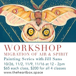 Migration of Air & Spirit: Painting Series - Painted Lady