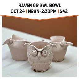 Raven or Owl Bowl
