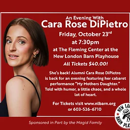 An Evening with Cara Rose DiPietro