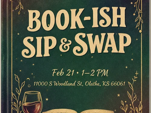 📚 Book-ish Sip & Swap 🍷