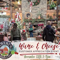 Wine & Cheese Customer Appreciation Event