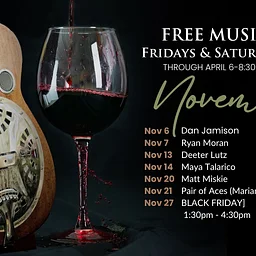 FREE Music Friday & Saturdays at grandview with Dan Jamison