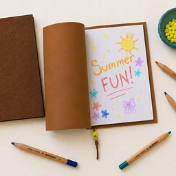 Free Crafts for Kids: Pages of Summer Memory Journal