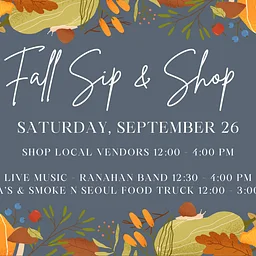 Fall Sip & Shop