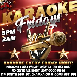 Karoake Night Every Friday!