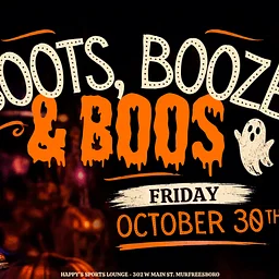 Boots, Booze, and Boos! Live Music by Rockin' Country and Line Dancing w/ The Let's Go Girls