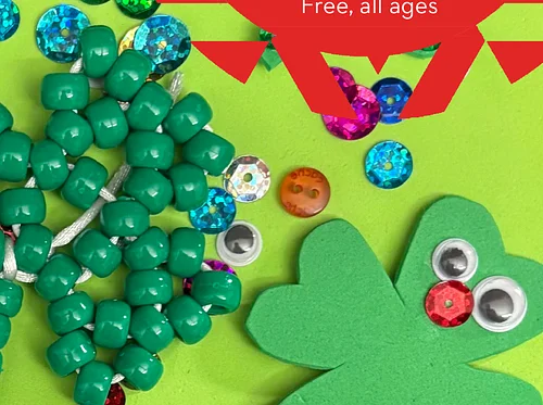 Make and Take: St. Patrick’s Day Shamrock Pin