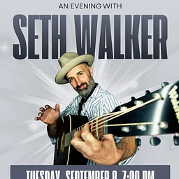 Musical Vanguards at the Dairy presents an Evening with Seth Walker