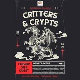 Critters and Crypts: Fall Session
