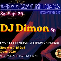 Speakeasy Milonga