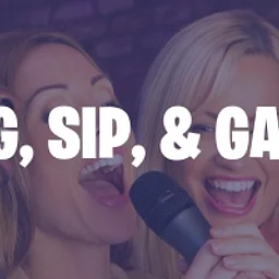 SING, SIP & GAME – KARAOKE HAPPY HOUR
