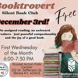 Booktrovert Silent Book Club