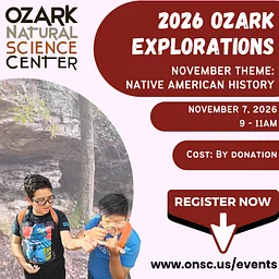 November 2026 Ozark Exploration: Native American History
