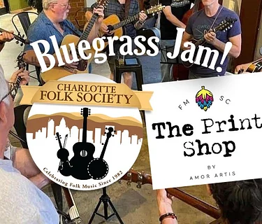 Bluegrass Jam at The Print Shop