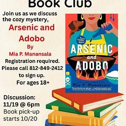 Cozy Mystery Discussion- Arsenic & Adobo
