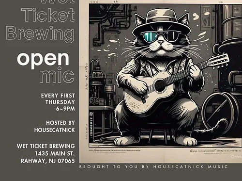Wet Ticket Presents: Open Mic Night