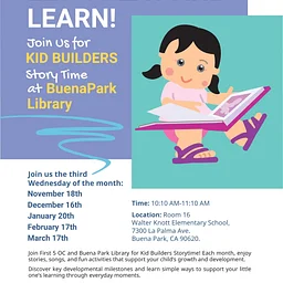 Kid Builders Story Time Library Series