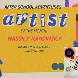 After School Adventures: Artist of the Month