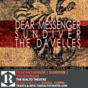 Dear Messenger / Sundiver / The Davelles - 07/03/2026