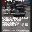 Analog Daydream + Horizon Point + Maka Sticks + Moonsault