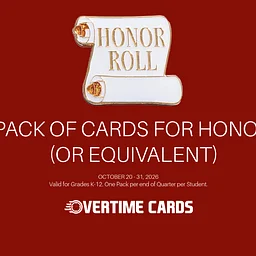 Honor Roll Free Packs for Kids