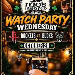 Watch Party Wednesday: Rockets vs. Bucks