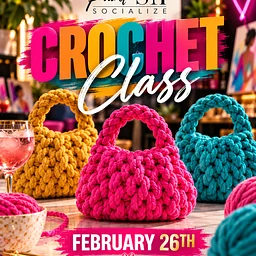 February Crochet Class 7:00pm