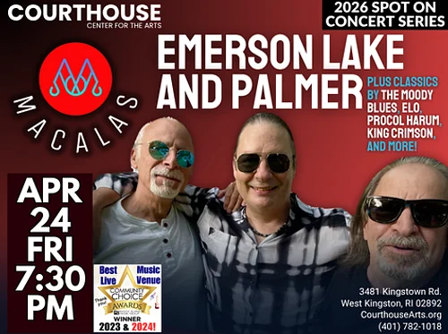 Emerson, Lake & Palmer – Macalas 4/24/26 FRI 7:30pm