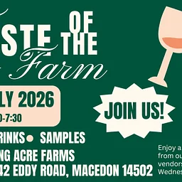 RESCHEDULED: Taste of the Farm