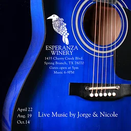 Wine al Fresco featuring Duo Jorge & Nicole