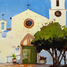 Paint the Queen of the Missions with Kathie Odom