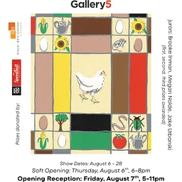 First Friday: "From the Ground Up: a juried printmaking exhibition" Opening Reception