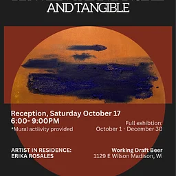 Between the Intangible and Tangible Erika Rosales Art Opening