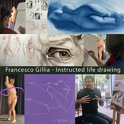 Instructed Life Drawing – Gestural & Structural Approach to the Figure (18+, Beginner to Advanced Level)