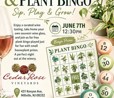 Wine Tasting & Free Bingo