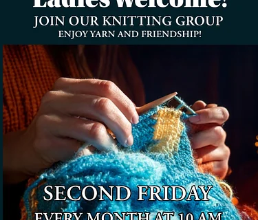Knit Happens – A Monthly Knitting Circle