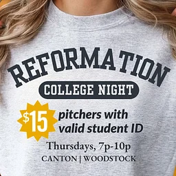 College Night at Reformation!