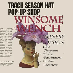 Track Season Hat Pop-Up Shop at the Museum